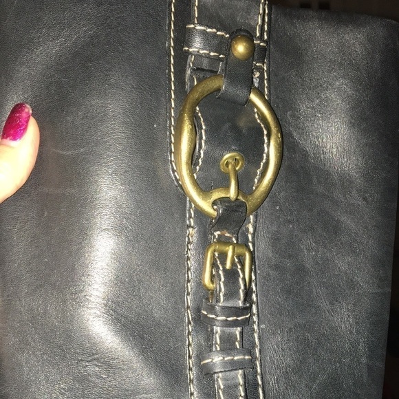 Lucky Brand LK-Marie Tall Black Leather Boots Sz6 - Picture 2 of 5